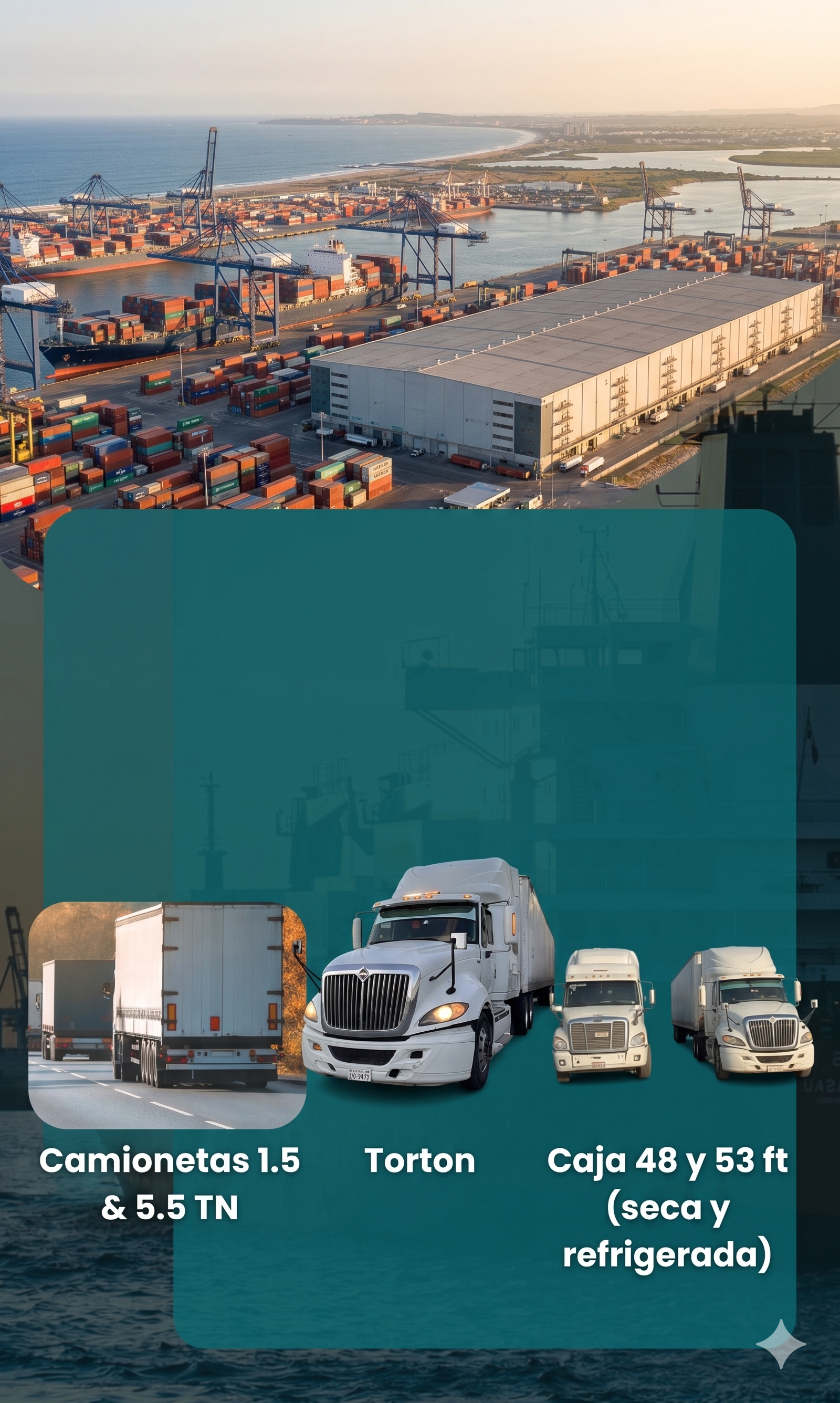 Flota Delxpress — camionetas, torton y cajas secas